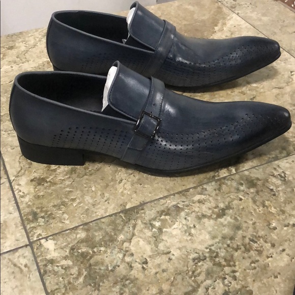 ENCORE, FIESSO Shoes Nwb Fiesso Encore Genuine Leather Grey Shoe